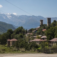 Сванетия. По дороге в Местию. 
