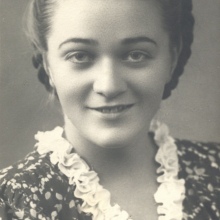 Нина Мамардашвили. 1952 г.