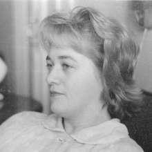 Нина Мамардашвили. 1962 г.