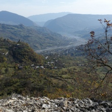 По дороге из Тбилиси в Окуреши.